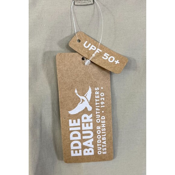 NEW Eddie Bauer Pants Men's 40X30 Horizon Guide Chino Beige Stretch Nylon Hiking - Picture 8 of 13